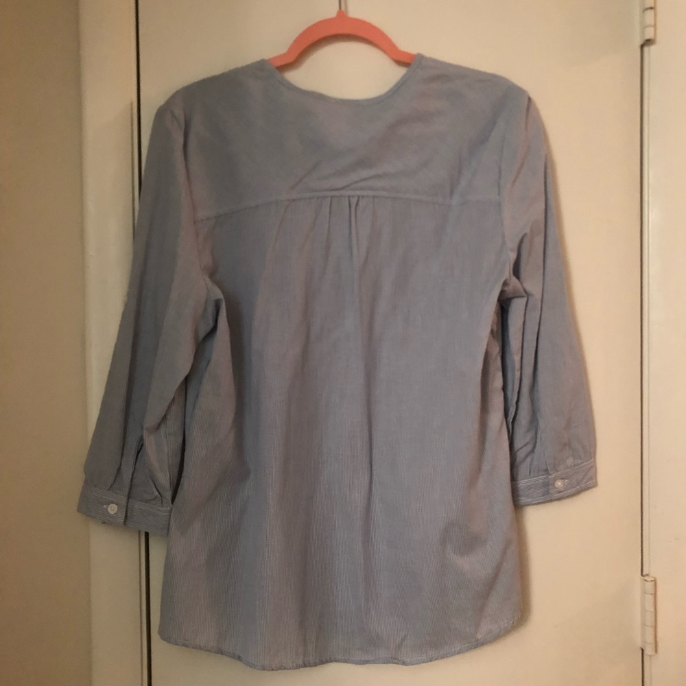 Striped blouse, size M NWT - Picture 4 of 4